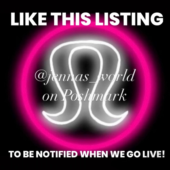 Next LIVE on MON 11/3 @ 6PM PST! All $3 LULULEMON every other MONDAY!🤘🏼💛🍋🩷🤙🏼 - Picture 1 of 8